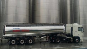 Transport amb cisterna alimentaria